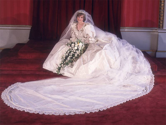 Свадебное платье Дианны, принцессы Уэльской